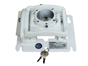 Chief RPMA000W Inverted Projector Ceiling Mount White with key - Bild 1 von 5