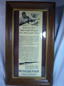 Winchester Repeating Arms Co. 1943 enmarcado de colección AD - Imagen 1 de 5