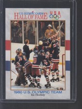 1980 U S Hockey Team/Moment of Victory 1991 Impel U.S. Olympic Hall of Fame #66 
