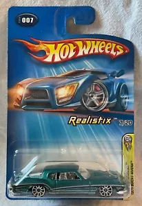2005 Hot Wheels First Editions Realistix 1971 Buick Riveria Diecast Car on Card - Picture 1 of 1