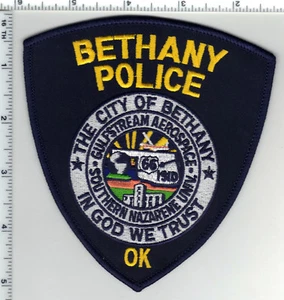 Bethany Police (Oklahoma) Shoulder Patch - new from the 1980's - Picture 1 of 1