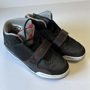 Jordan V IV III Black Red Cement 602662 004 Kids shoes Sz 6.5Y Nike, EXCELLENT - Picture 1 of 11