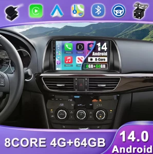 Per Mazda CX-5 KE 2012-17 CX5 Autoradio Android 14 GPS Navi WIFI CarPlay 4G+64GB - Foto 1 di 18