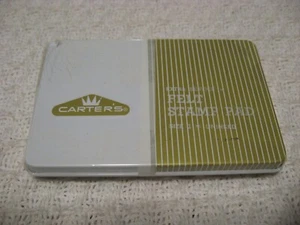 Vintage CARTERS Extra Service Filz Stempelkissen (Größe 1) ungefärbt NEU VERSIEGELT! - Bild 1 von 4