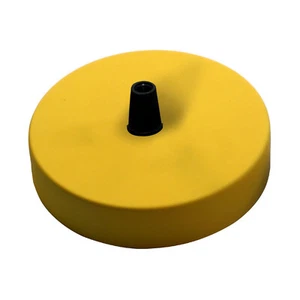 Colgante vintage colgante de techo amarillo rosa ajuste placa de techo - Imagen 1 de 3
