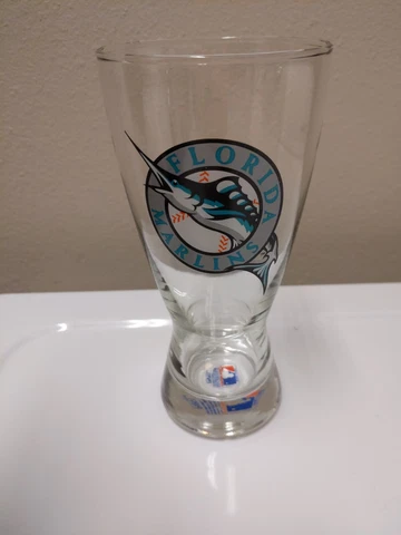 Florida Marlins Vintage pilsner Weiss beer glass Cover