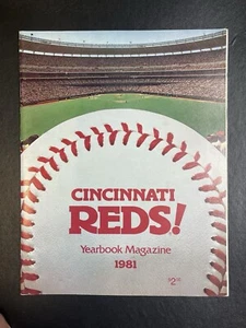1981 Cincinnati Reds Yearbook Magazine Johnny Bench Tom Seaver - Picture 1 of 1