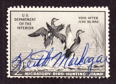 US RW18 $2 Duck Hunting Used F-VF SCV $18 - Imagem 1 de 2