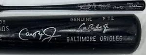Cal Ripken Jr Signed LS Game Model Bat LE Streak 2632 Autograph Orioles #8 Holo - Picture 1 of 12