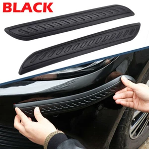 Car Bumper Corner Stickers Guards Trim Molding Anti-Scratch Protection Strip - Foto 1 di 8