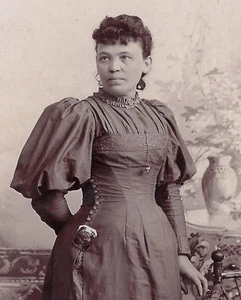 Annie M. Jipson Robertson Ward Cabinet Photo - African American Woman? - Picture 1 of 4