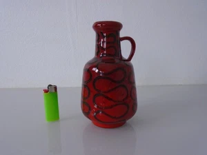 70er Jahre Fat Lava ES 818/15 Emons & Söhne Keramik Vase WGP - Bild 1 von 20