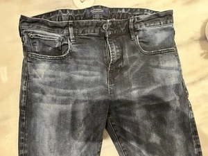 Scotch & Soda Blauw Men’s Ralston Tye Slim Fit Jeans Faded Dark Blue 32x32 - Picture 1 of 14