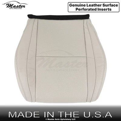 2007-2015 Fits Mazda CX-9 Genuine Leather Front Driver Bottom Seat Cover Sand - Image 1 of 4
