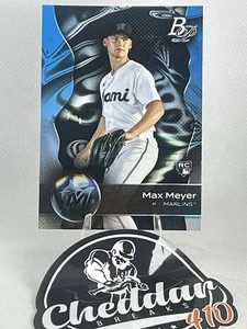 2023 Bowman Platinum #14 Max Meyer RC MARLINS  - Bild 1 von 2