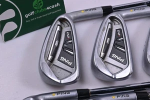 Ping i20 Irons / 3-PW / Yellow Dot / Regular Flex Ping CFS Shafts - Picture 1 of 7