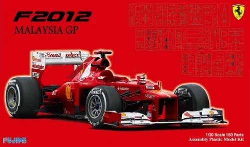 Fujimi Modelo 1/20 Gran Premio Serie Nº46 Ferrari F2012 GP de Malasia Foto 1 de 1