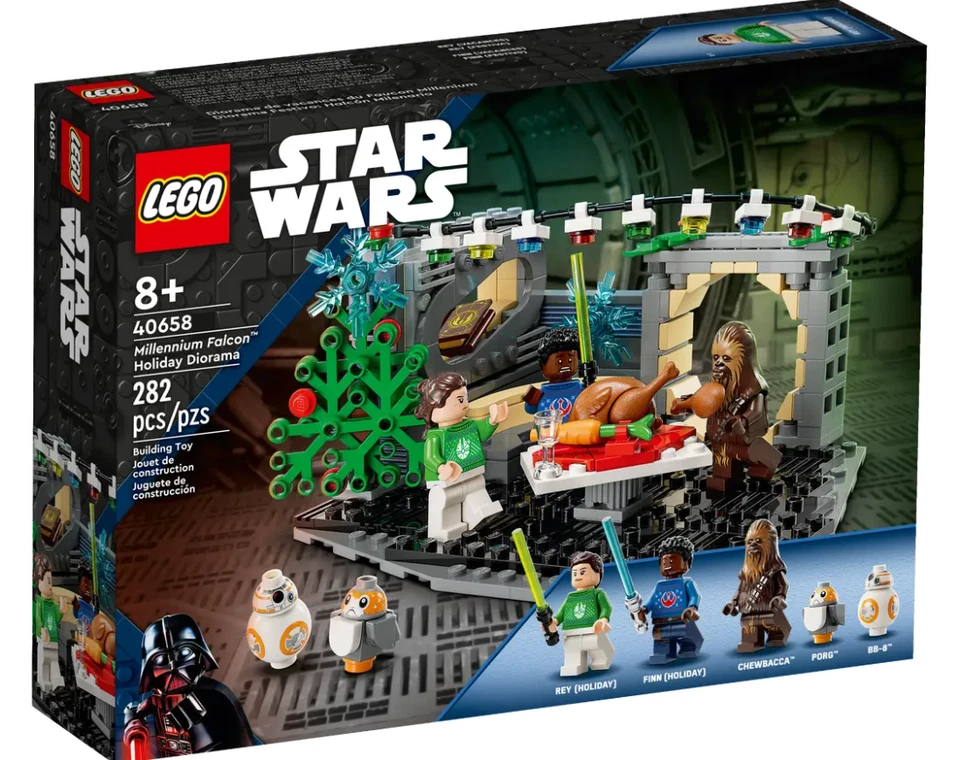 LEGO Star Wars 40658 Millennium Falcon Holiday Diorama Christmas New - image 1 of 3
