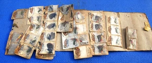 Antiguo Expositor Tienda Pesca con Mosca Moscas NOS OLÍMPICO 36 Moscas Señuelos Trucha y Lubina - Imagen 1 de 14