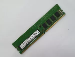 SK hynix  8GB ECC RAM DDR4 2133MHz UDIMM  2Rx8 PC4-2133P-EE0-11 HMA41GU7AFR8N-TF - Picture 1 of 4