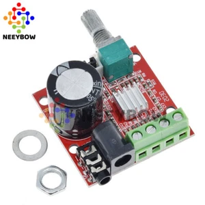 12V 2*10W Hi-Fi PAM8610 Audio Stereo Amplifier Board Module Dual D Class - Picture 1 of 5