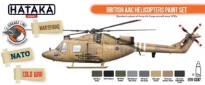 BRITISH AAC HELICOPTERS PAINTS (to LYNX, WILDCAT, APACHE, GAZELLE..)#CS87 HATAKA - Picture 1 of 2