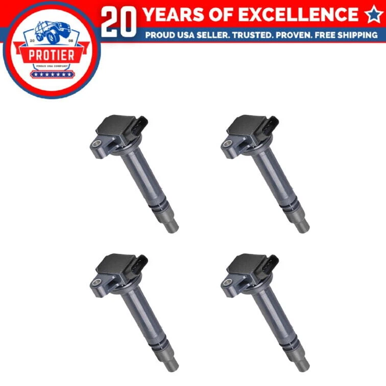 Juego de 4 bobinas de encendido compatibles con Toyota Celica Matrix Corolla Pontiac Foto 1 de 1