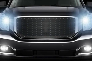 Custom Aftermarket Steel Grille for 2015-20 GMC Yukon Denali BRICKS Made in USA - Bild 1 von 2