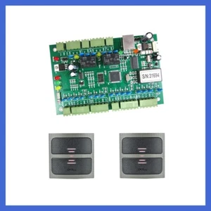 Wiegand TCP/IP 2-Doors+2-readers Door Access Control system,access control board - Picture 1 of 19