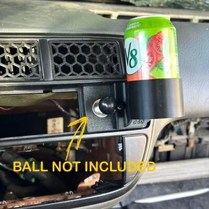 96-98 ek civic can cup holder clock pocket location NO BALL MOUNT - Picture 1 of 6