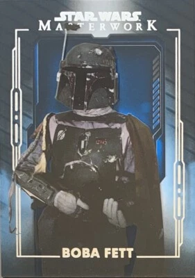 2020 Star Wars Masterwork Boba Fett Blue Parallel - Image 1 of 2