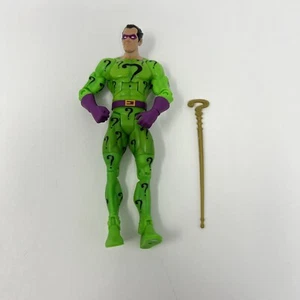 DC Universe Classics The Riddler Action Figure Wave 16 Mattel Complete w/ Staff - Picture 1 of 6