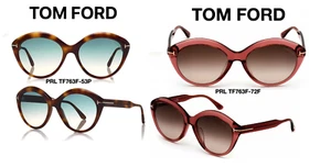 Tom Ford TF 763 Sunglasses Maxine FT 763 Multiple Colors 100% Authentic & New - Picture 1 of 15