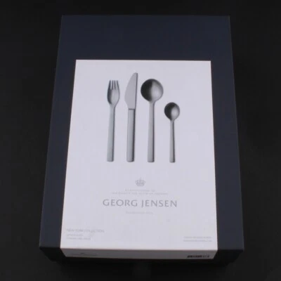 Georg Jensen, New York Cutlery Set. Stainless Steel. Henning Koppel. 16 pieces. - Image 1 of 4