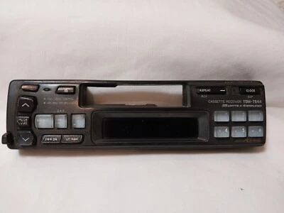 ALPINE TDM-7544 Car Tape Deck AM/FM Stereo Radio Faceplate Only (Used). - Image 1 of 4