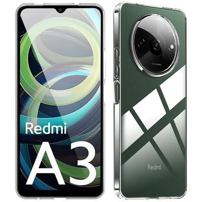 Protective Cover for Xiaomi Redmi A3 Mobile Phone Case Silicone Clear Ultra Slim - Image 1 of 4