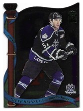 Steve Heinze #68 2001-02 Pacific Crown Royale Retail Green Hockey Card NM-Mint