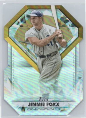 2022 Topps Update #DGDC-68 Jimmie Foxx Diamond Greats Die Cuts Athletics - Image 1 of 2