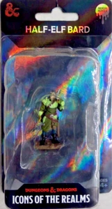 DUNGEONS & DRAGONS ICONS PREMIUM MINIATURES ~ HALBELFEN MÄNNLICHER BARDE - Bild 1 von 2