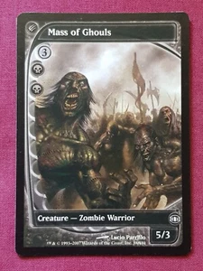 Magic The Gathering FUTURE SIGHT MASS OF GHOULS black card MTG - Picture 1 of 2