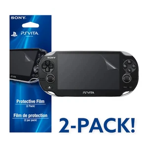 Sony PSVITA 2PACK Screen Protector/Protective Film Licensed FOR PSVITA 1000 OLED - Picture 1 of 3