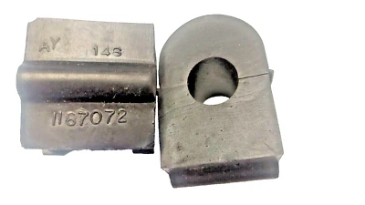 1958-1959 Buick новый из старых запасов передний стабилизатор втулки пара, винтажный подлинный GM # 1187072 - Изображение 1 из 3