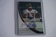 2005 SP Authentic Rookie Autograph Signature Auto #211 Jerome Mathis RC 357/850 