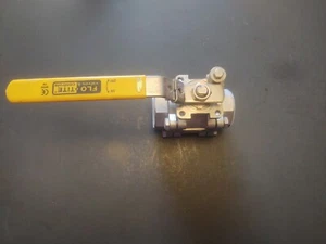Flo-Tite 1 1/2" 310SS FFFV 3 Piece Ball valve 1500 WOG 316/CF8M #300  FPT x FPT - Picture 1 of 7