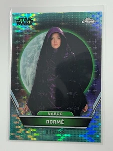 Topps Star Wars 2024 Hyperspace Dormé Naboo Refractor 046/199 #27 - Picture 1 of 3