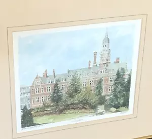 Vintage Limited Edition Framed Print Croydon Signed Philip Martin - Picture 1 of 3