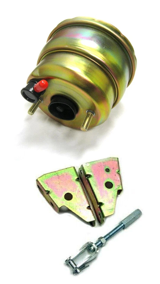 1964 - 1967 Pontiac Tempest 7" Dual  Zinc Power Brake Booster & Bracket Kit - Image 1 of 1