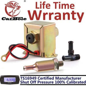 12V Volt 2.5-4PSI Universal Fuel Pump Electric Inline Low Pressure Gas Diesel US - Bild 1 von 12