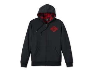 Sudadera con capucha para hombre Harley-Davidson ""Bar & Shield Lined"" 97174-24VM - Imagen 1 de 2