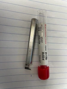 INTERNAL TOOL 20-1360 .033-.034 .312 HOLE SOLID CARBIDE GROOVE TOOL - Imagen 1 de 1